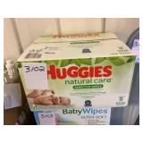 Case of Huggies Baby Wipes
