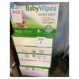 Case of Ultra Soft Baby Wipes