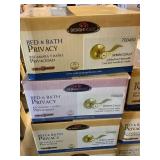 Bed & Bath PB Lever Privacy Handles x8