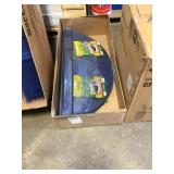 Low profile window well covers by the box