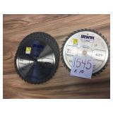 IRWIN Classic 7-1/4in. 40T saw blades x10