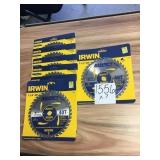 IRWIN Marathon 7-1/4in. 40T saw blades x7