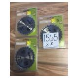 Rockwell 4-1/2in. 24T saw blades x3