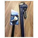 Century tools adjustable wrench and pipe wrench