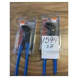 Channel lock, grip lock 9-1/2in. Pliers x2