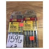 SDS 5pc. Hammer drill sets by the set x2