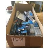 Mixed tray of S&D bits, drill bits, sawzall blades