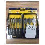 IRWIN SPEEDBORE 8 pc. Spade set