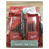 Milwaukee 15pc. Cobalt drill bit set