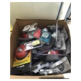 Mixed box of wire wheel and cup brushes.