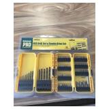 Sutherlands pro HSS drill and combo drive set