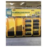 Sutherlands pro HSS drill and combo drive set X2