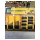 Sutherlands pro HSS drill and combo drive set X2