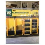 Sutherlands pro HSS drill and combo drive set X2