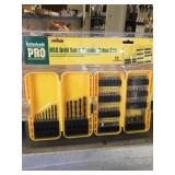 Sutherlands pro HSS drill and combo drive set X6