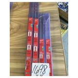 Milwaukee 12in. And 18in. Bell hangers x4