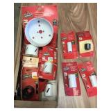 VA hole saws by the tray