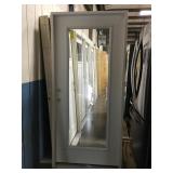 36" RH 15 Lite Fiberglass Exterior Door