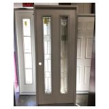 32" RH Fiberglass 2 Lite Exterior Door