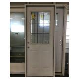 32" RH Steel 9 Lite Exterior Door