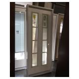 32" LH Fiberglass 2 Lite Exterior Door