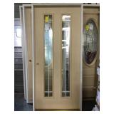 36" RH Fiberglass 2 Lite Exterior Door