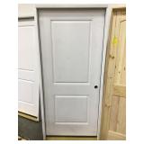 36" LH Fiberglass 2 Panel Exterior Door