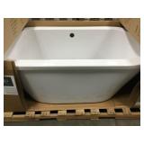 Lowell Canvas White FreeStanding Soaking tub