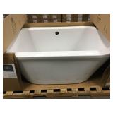 Lowell Canvas White FreeStanding Soaking tub