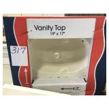 18" Vanity w/ Top