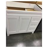 36" Anka White Vanity Cabinet