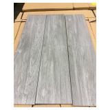 8" Wood Look Grey Plank Ceramic Tile x576`