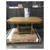 Dining Table w/ 4 Legs and Shelves