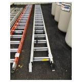 Louisville 40ft. Aluminum ext. ladder.