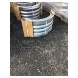 Steel foundation vent well by the pc x6