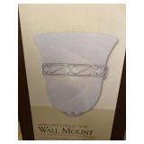 One Light Wall Mount Fixture x 2