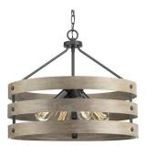 4 Light Graphite Pendant Ceiling Light