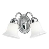 Two Light Bath Vanity Wall Fixture x 2