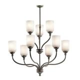 Kichler 43652OZ Nine Light Chandelier