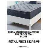 Serta Plush Brookton Queen Mattress