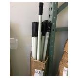 Case of 54" White Fiberglass Handles