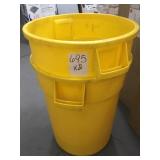 32gal Yellow Waste Container x 2