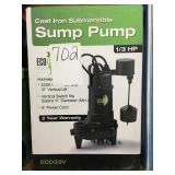 Cast Iron Submersible Sump Pump