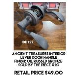 Ancient Treasures Interior Lever Door Handle x 10