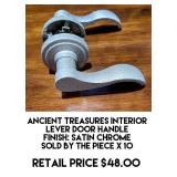 Ancient Treasure Interior Lever Door Handle x 10