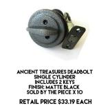 Ancient Treasures Single Cylinder Deadbolt x 10