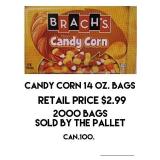 Candy Corn 14oz Bags by the Pallet