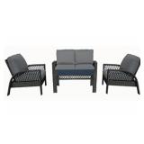 Courtyard Coral Bay lounge chair x4.