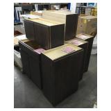 Maple Storm wall cabinets x7