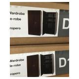 38.5" Multipurpose Wardrobe X2.